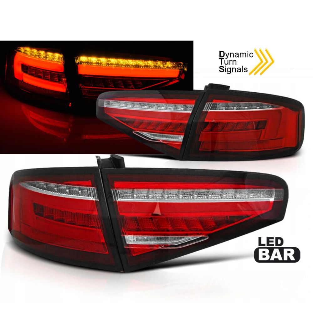 Audi A4 B8 2012-2015 Audi A4 B8 2012-2015 LED taillights LED SEQ Red