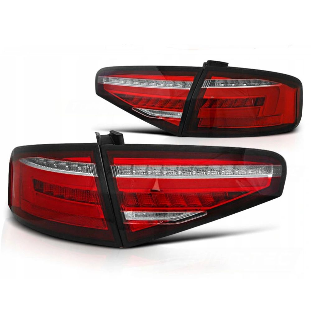 Audi A4 B8 2012-2015 Audi A4 B8 2012-2015 LED-baglygter LED SEQ Rød