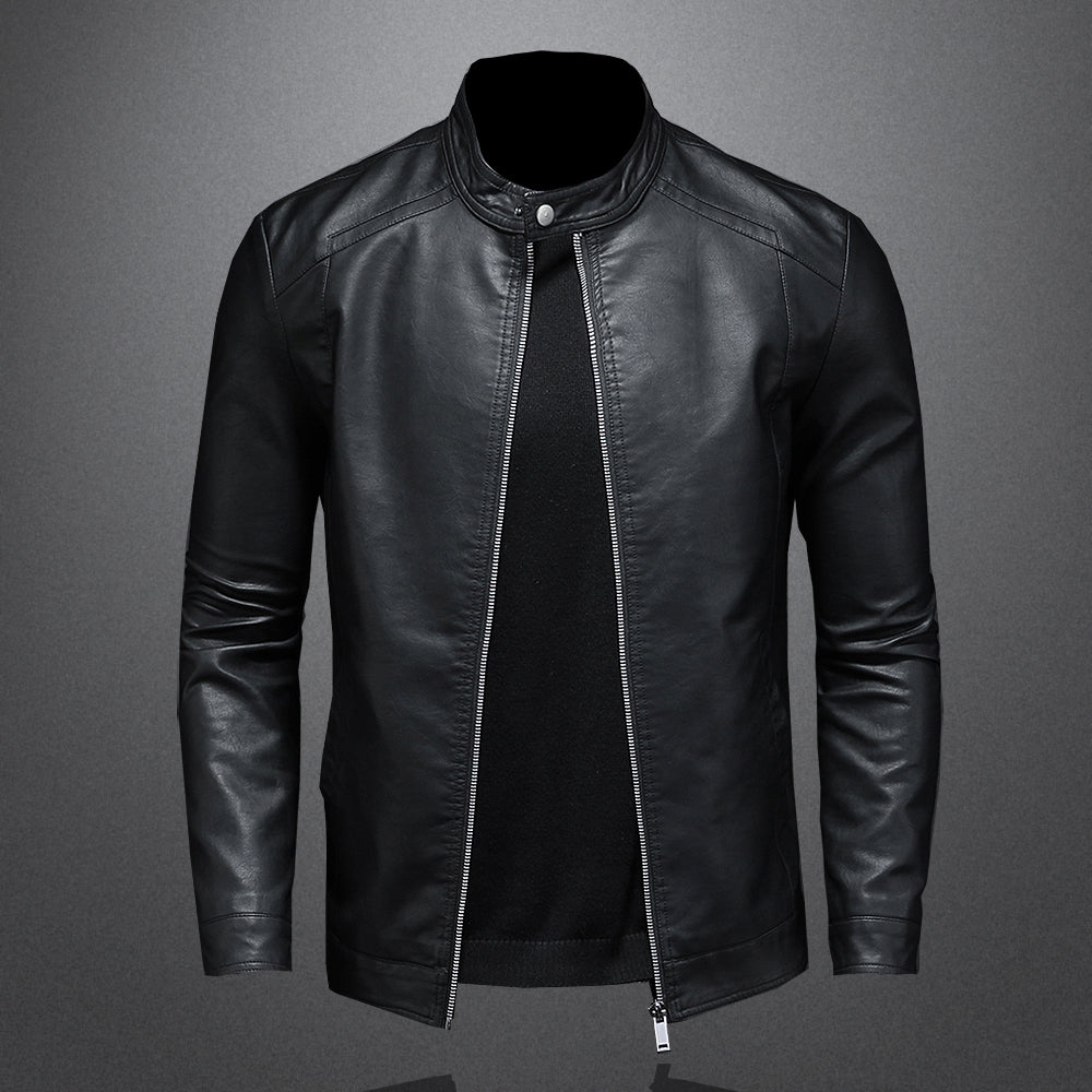 Leather Moto Jacket