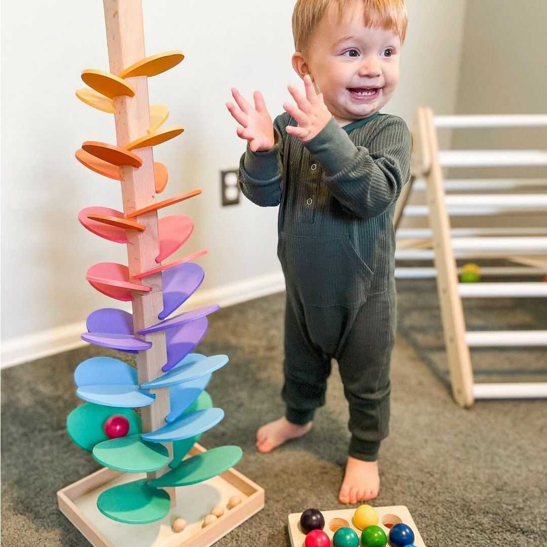 FunPlay - Interaktiivinen Rainbow Marble Sound Tree