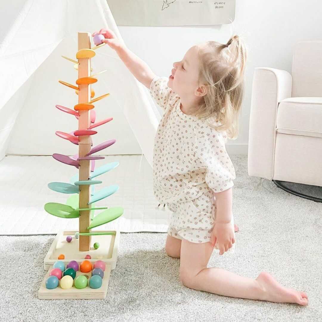 FunPlay - Interaktiivinen Rainbow Marble Sound Tree