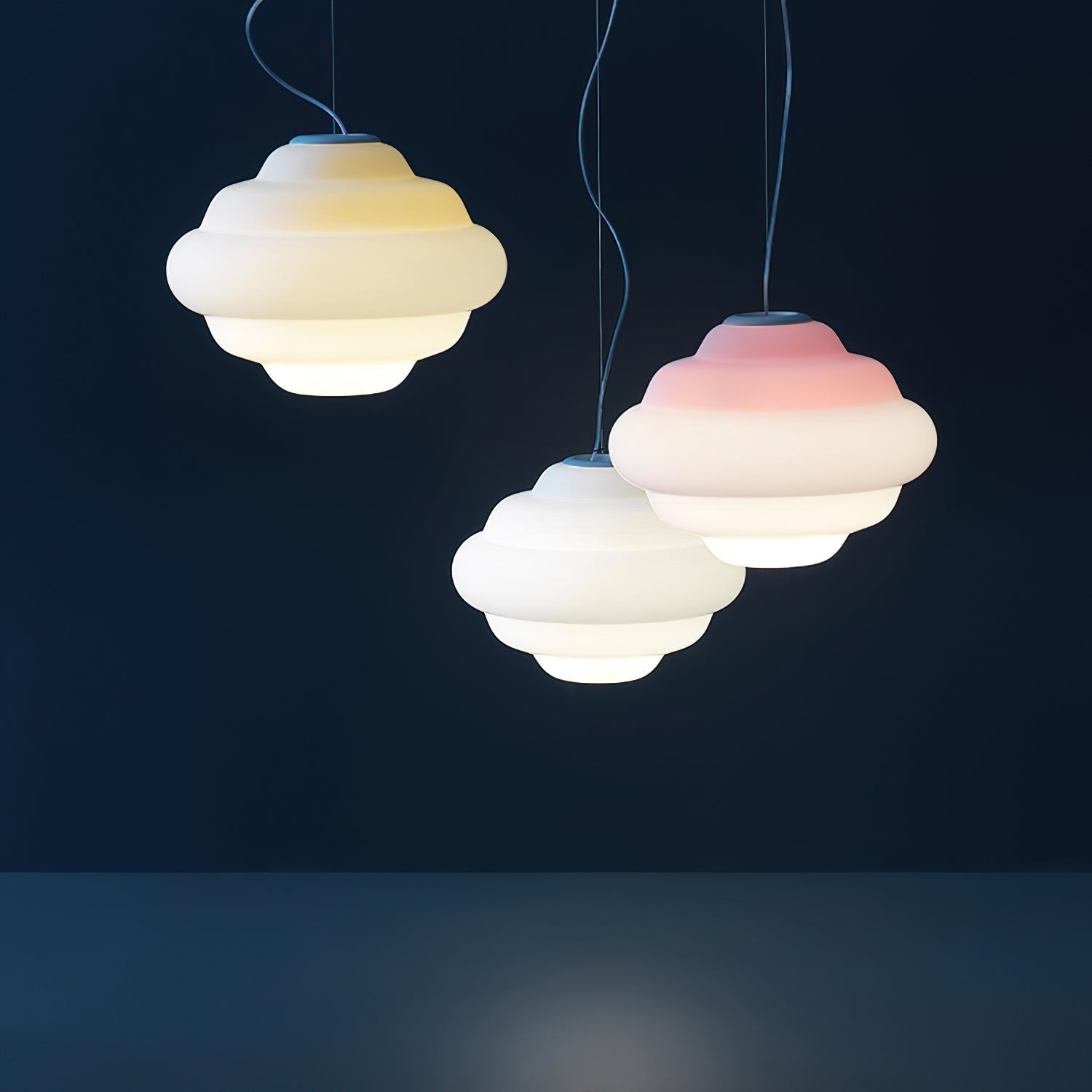 Nuage – Pendant lamp with gradient