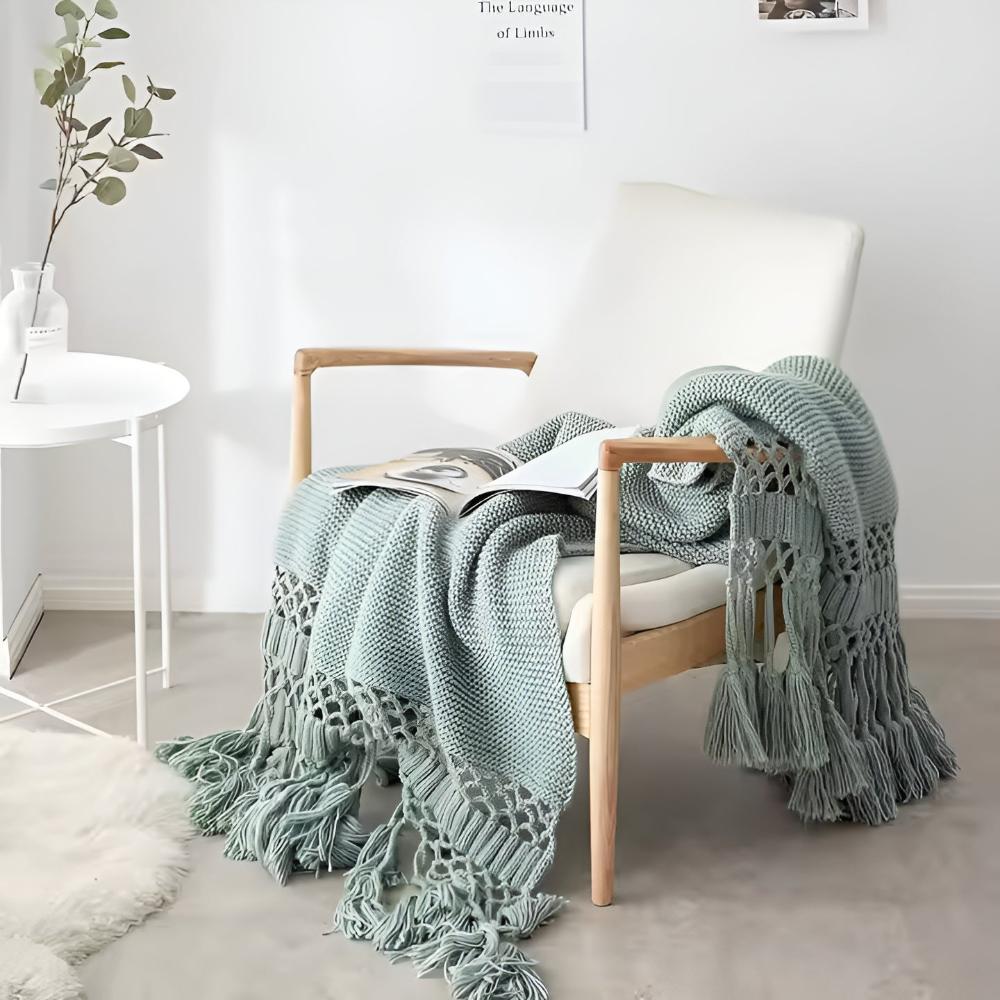 Macramé Bliss Wurfdecke