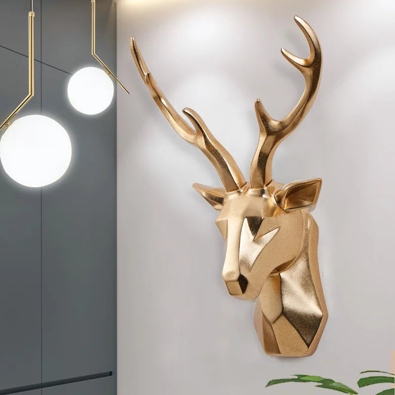 MajesticStag - 3D Deer Head Statue