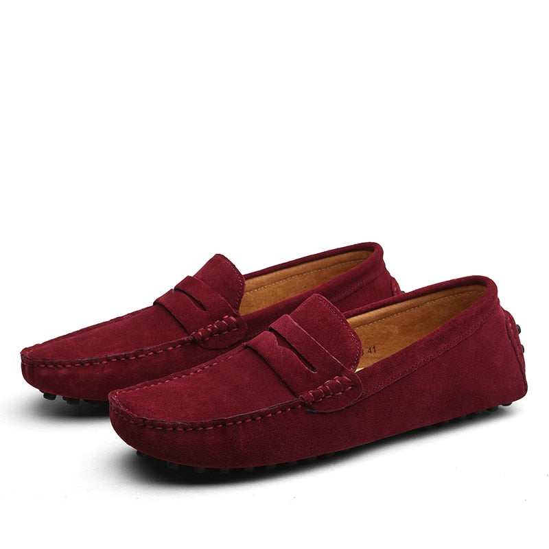 Vardi Marco Elegante suède loafers voor de moderne man