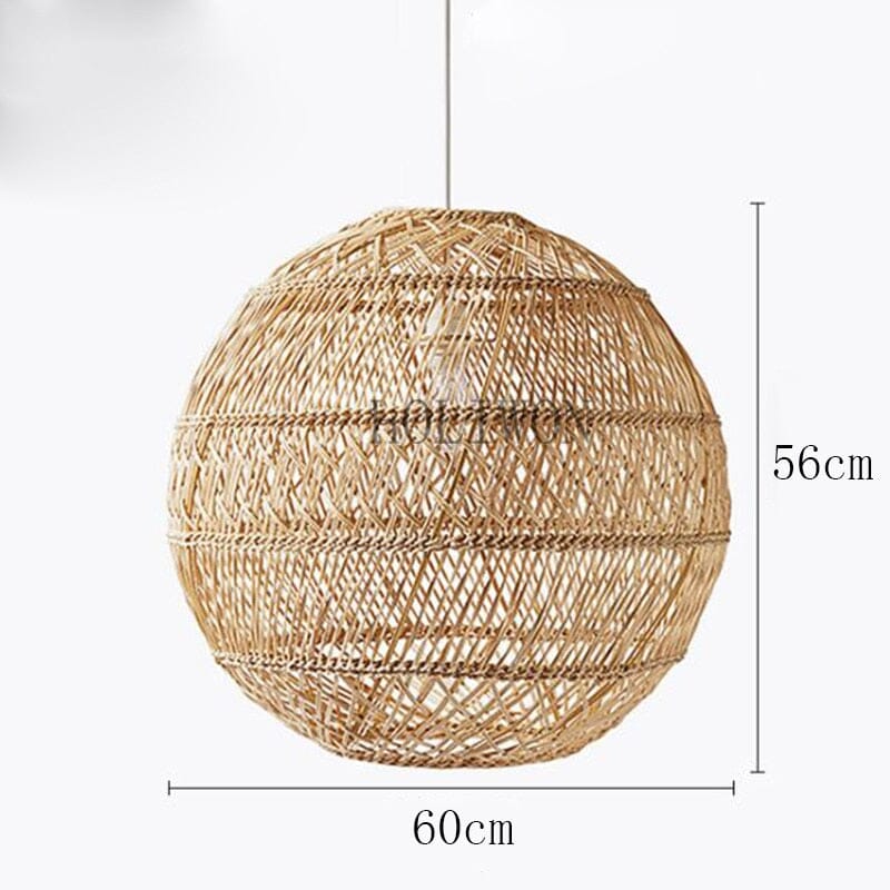 Sakura Rattan Pendants