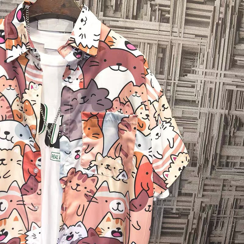 Kawaii-Katzen-Shirt