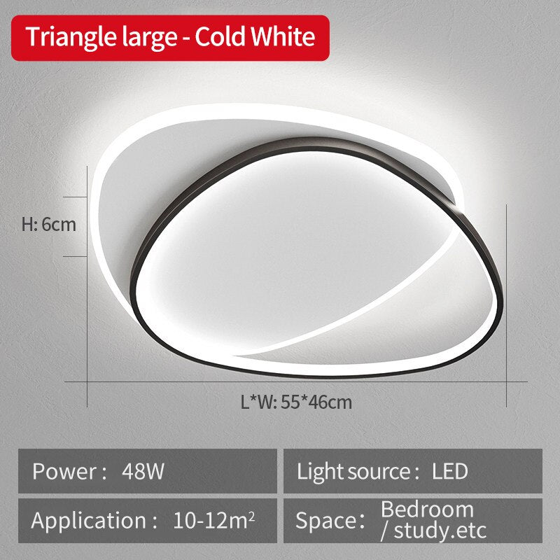 Lustre LED de plafond