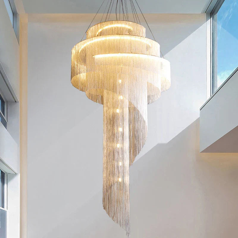 Tassel Spiral Chandelier