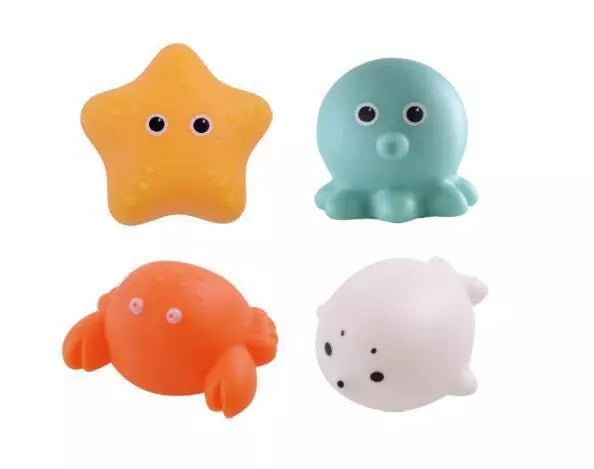 Bath Buddies™ - Prachtig verlichte baddieren - lichtgevend badspeelgoed