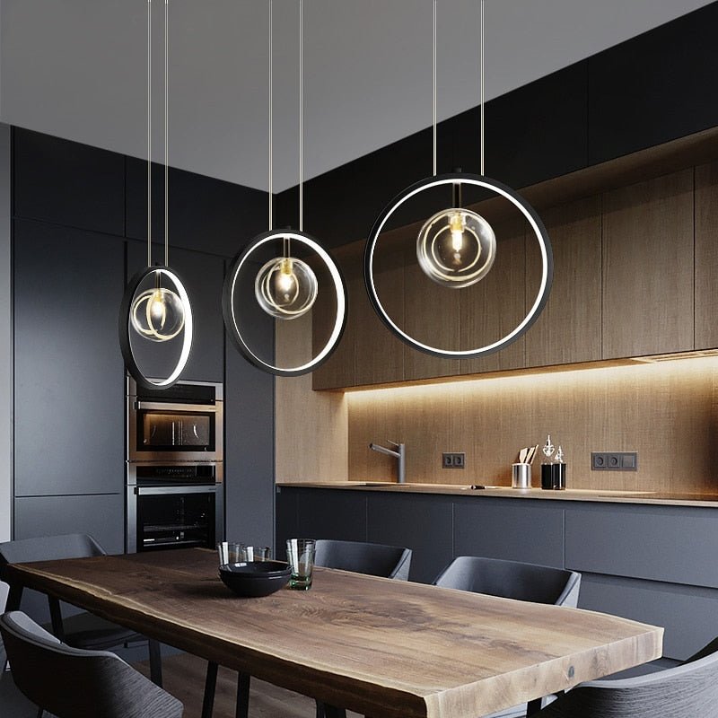 Round Ring Pendant Light