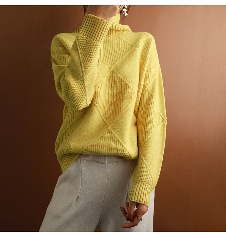 Adelle™ Cashmere Turtleneck-tröja