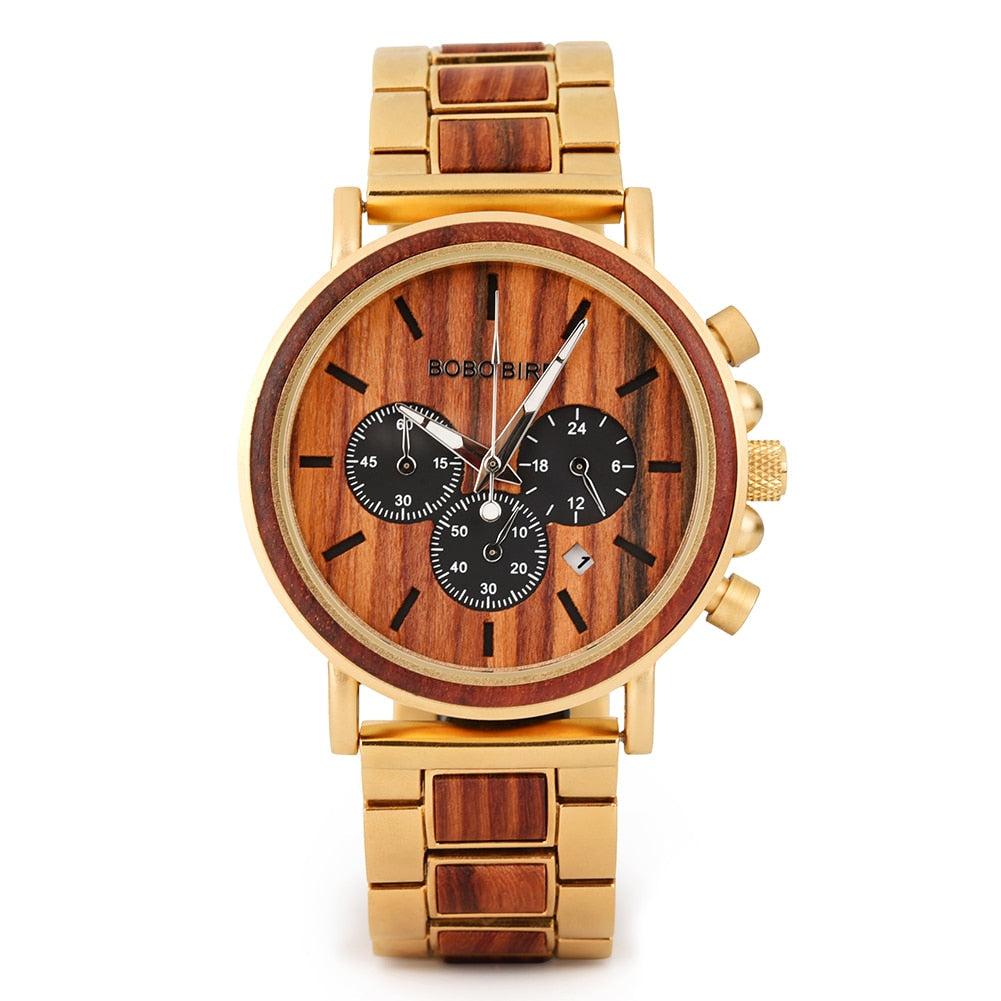 Orologio in legno BOBOBIRD