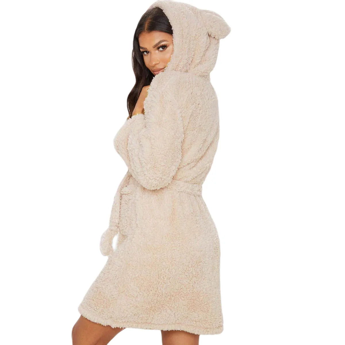 PlushHood – Warm and Comfortable Bathrobe