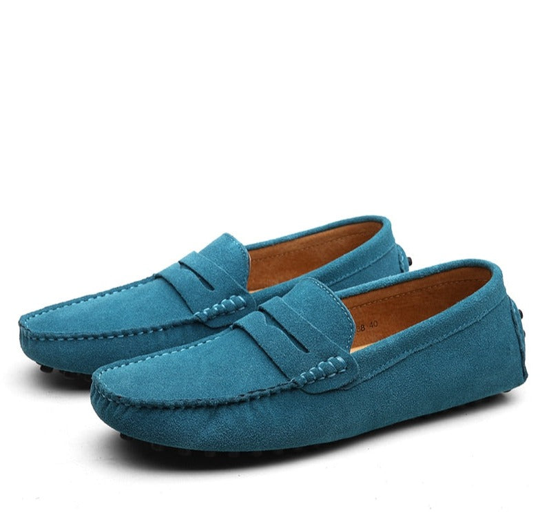 Vardi Marco Elegante suède loafers voor de moderne man