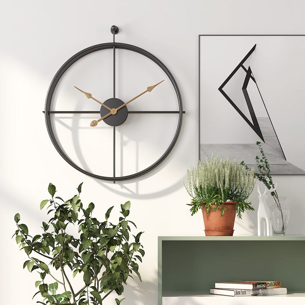 Horloge Murale Grande Luxe Nordique