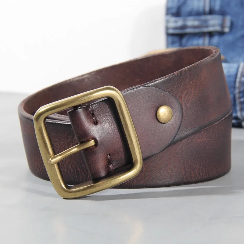 TAHOE COWHIDE BELT