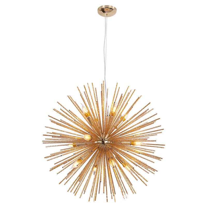 Postmodern firework chandelier