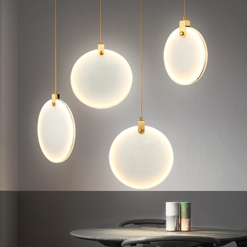 Marble Stone Pendant Light