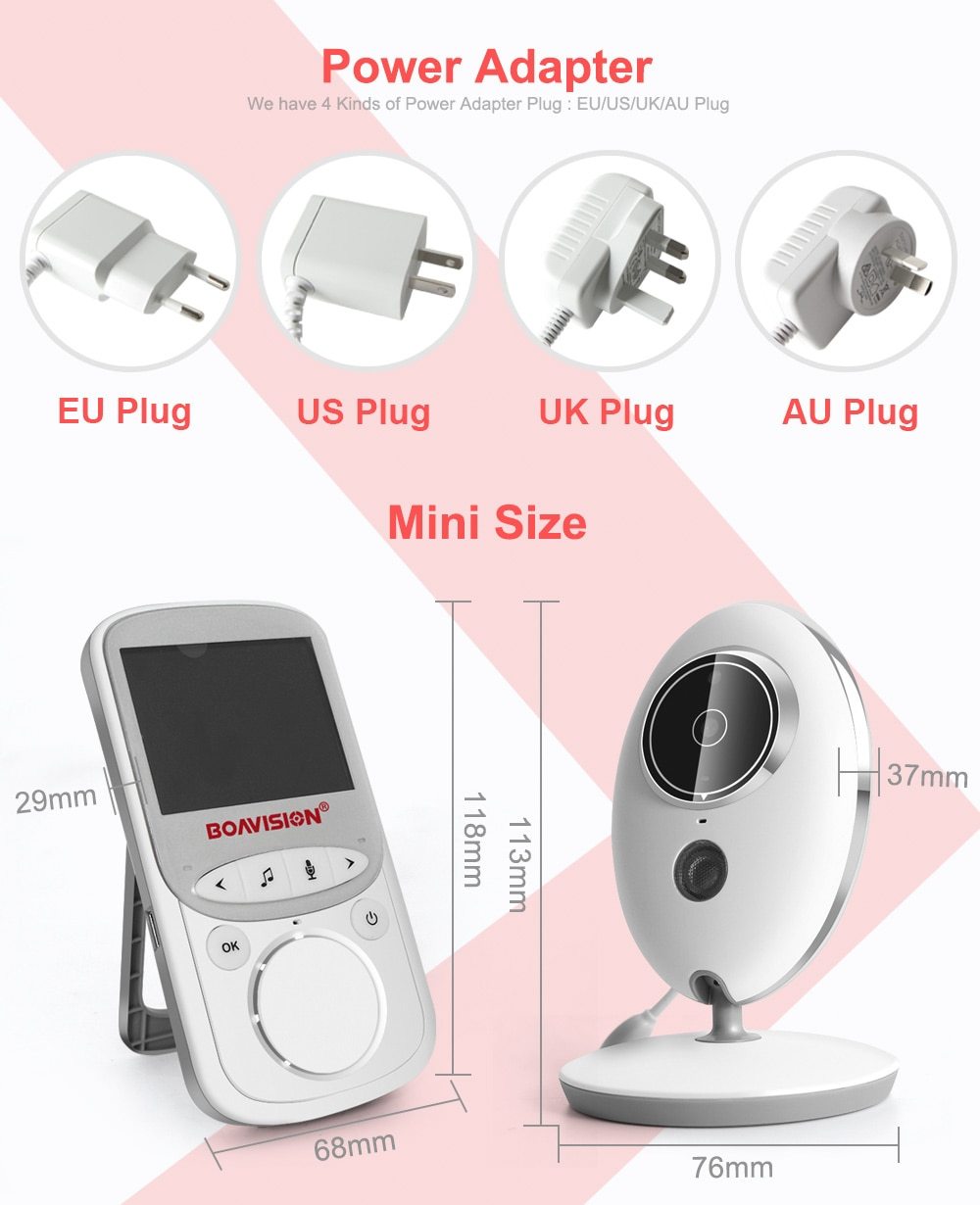 Beste Babymonitor - Lyd- og videobabymonitor 