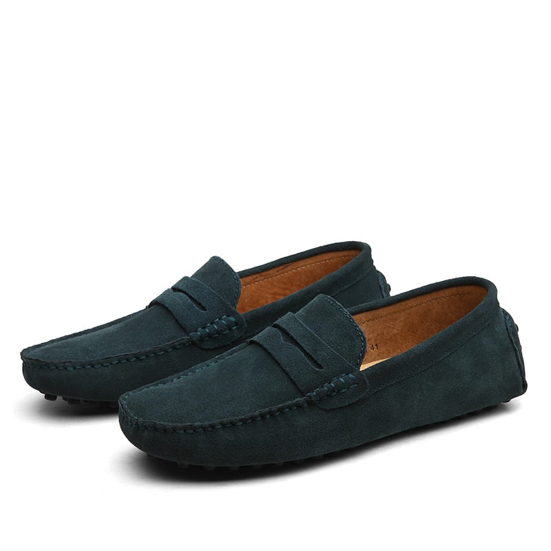 Vardi Marco Elegante suède loafers voor de moderne man