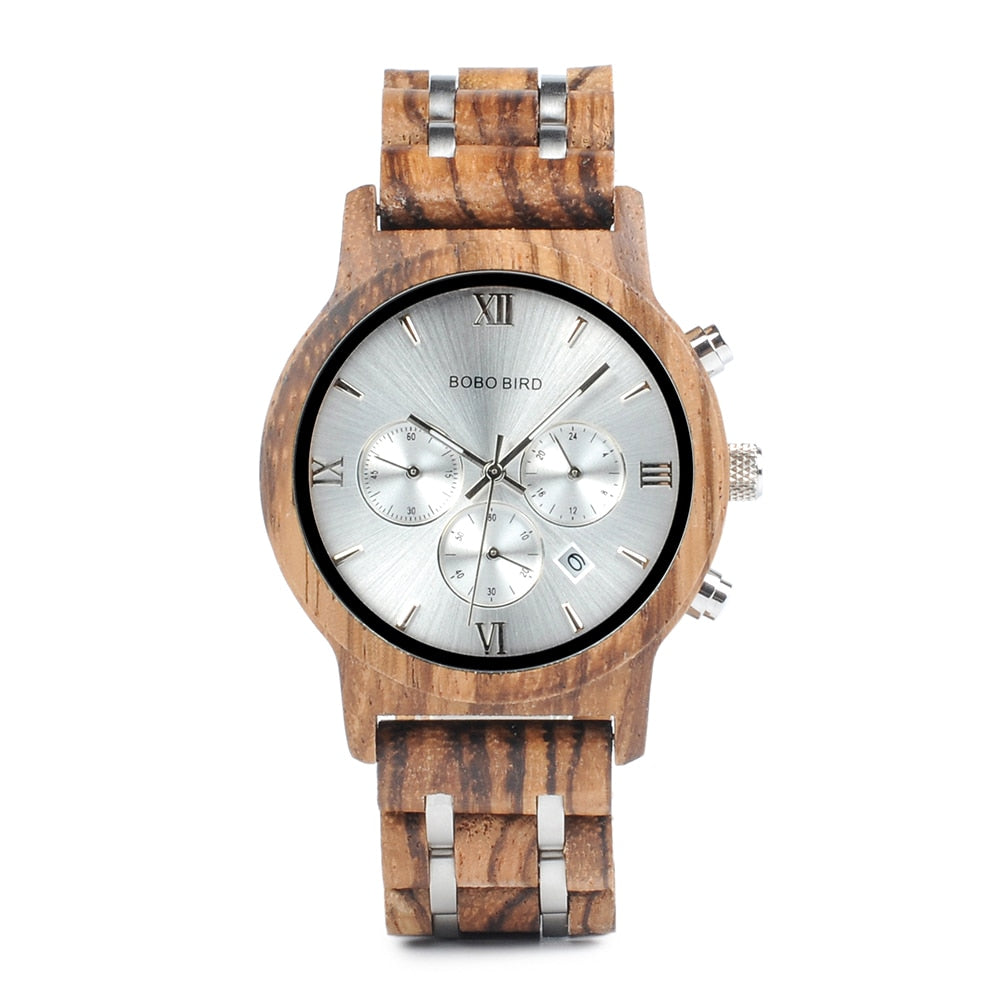 Orologio in legno BOBOBIRD