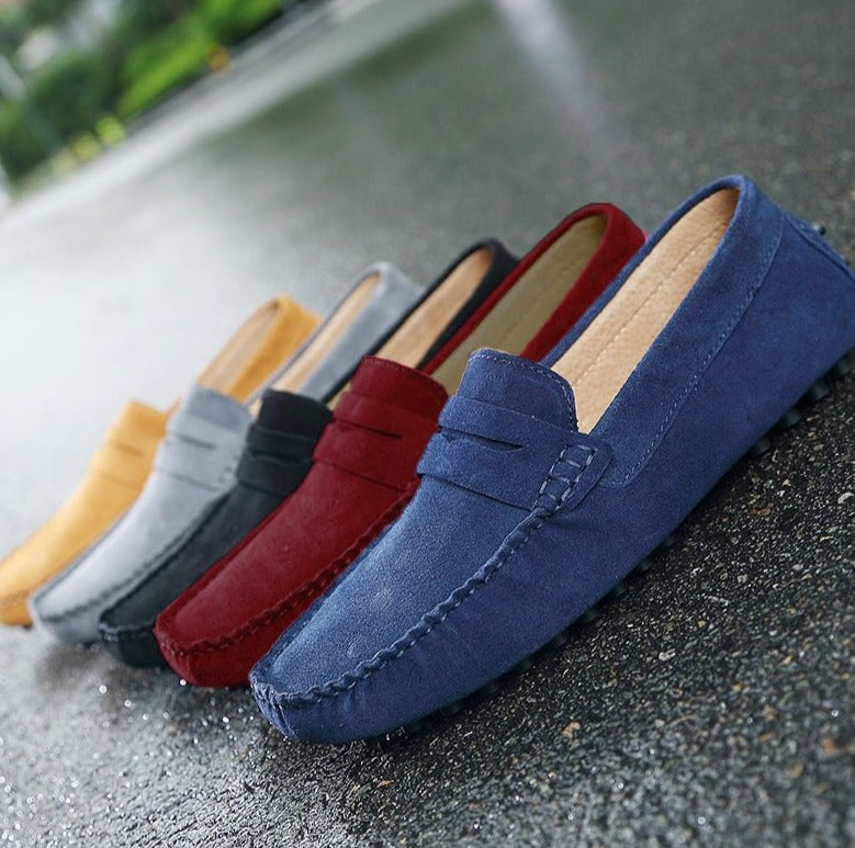 Vardi Marco Elegant suede loafers for the modern man