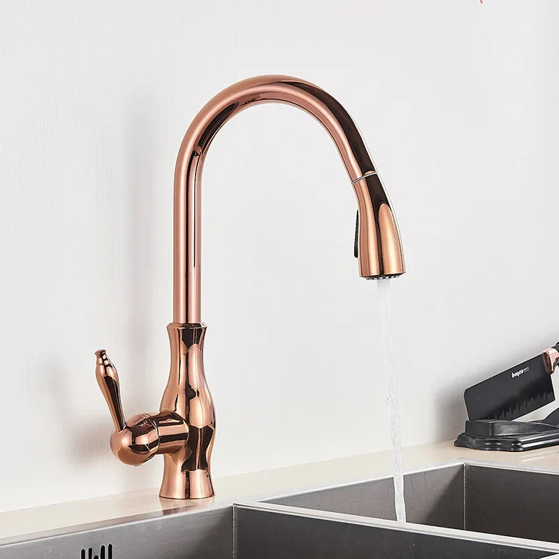 GlamFaucet – Goldene Küchenarmaturen