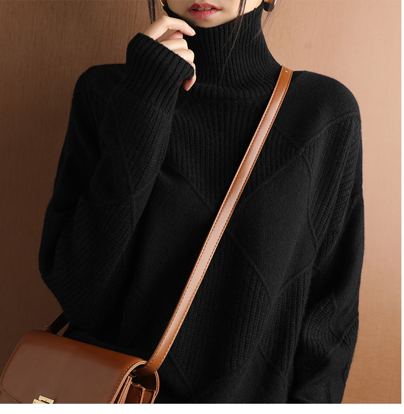 Adelle™ Cashmere Turtleneck Sweater