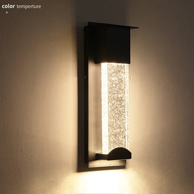 Luz de pared impermeable Lava