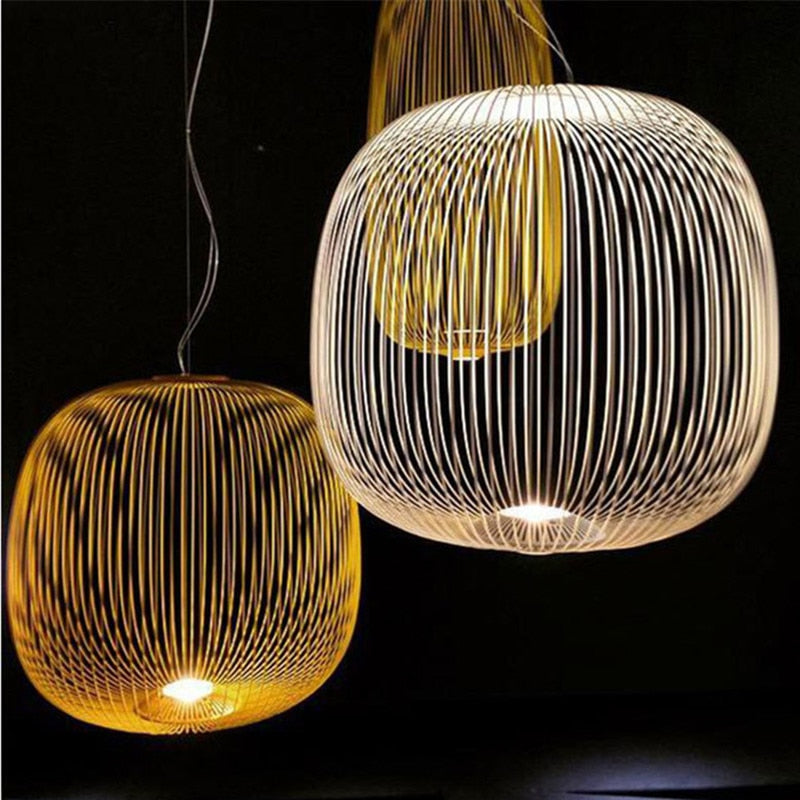 Spokes Suspension Pendant Light