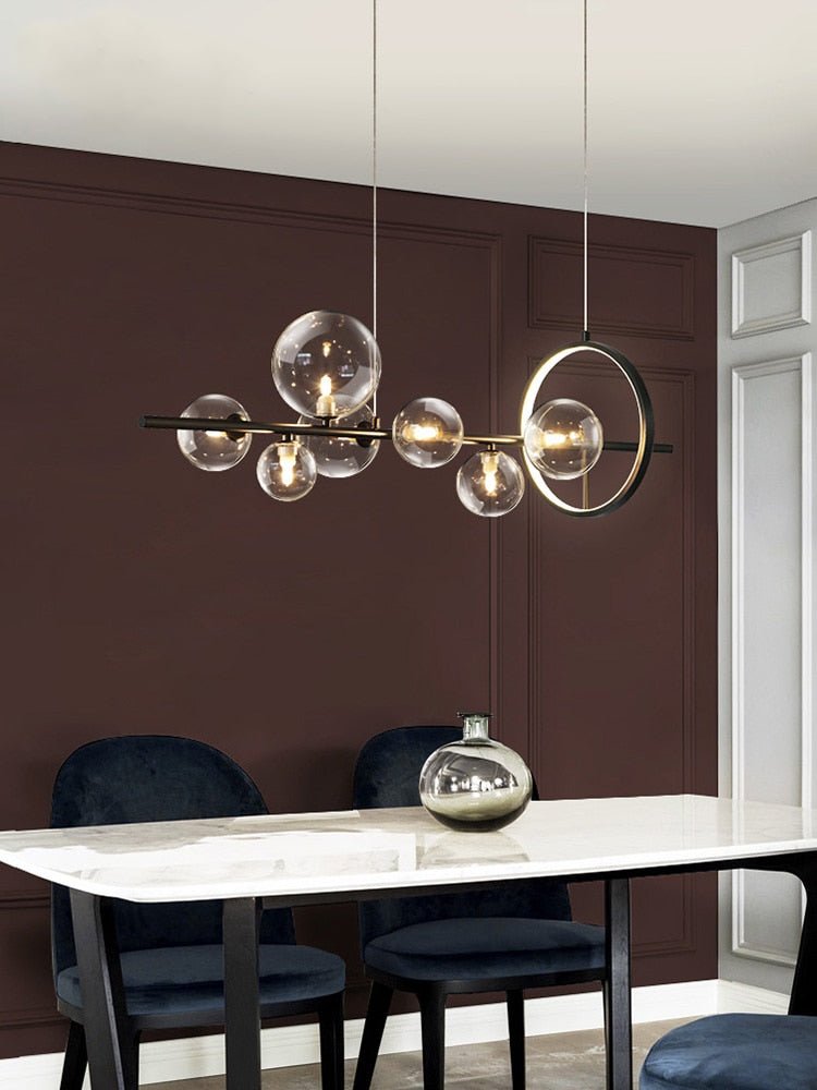 Glas Bubble Pendel lampe