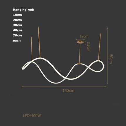 Nordic Minimalist Light Collection lampa