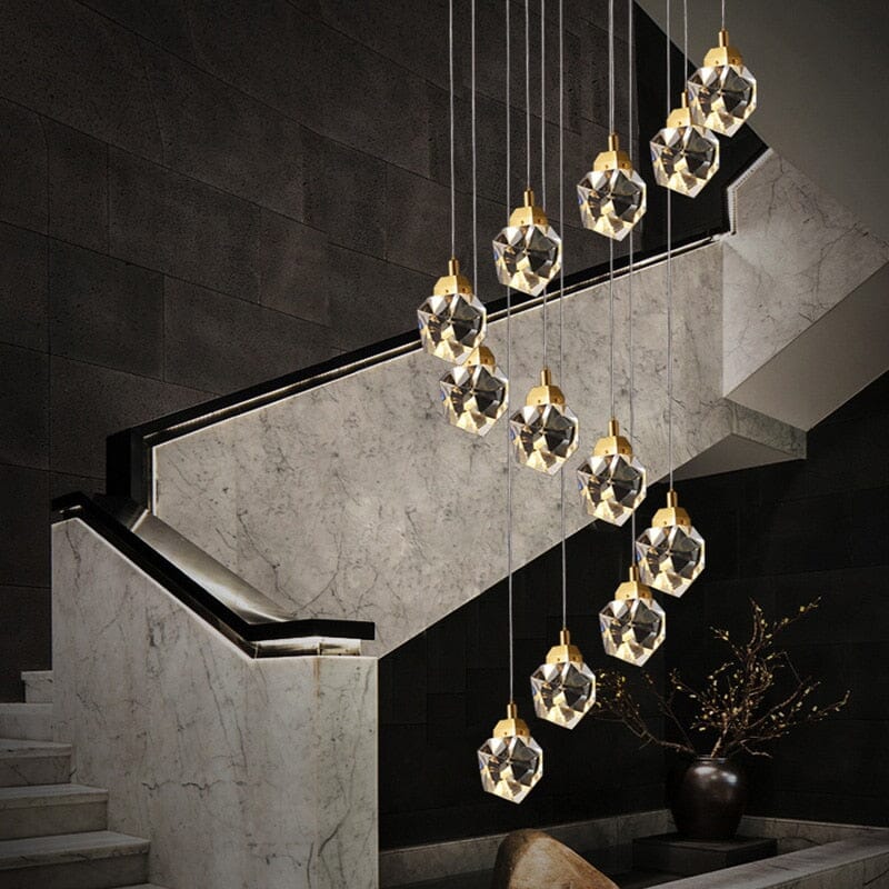 Chandelier en cristal Elodie