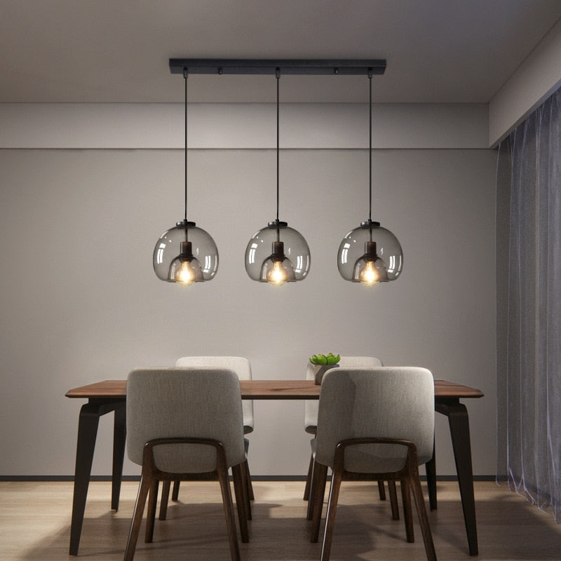 Mörk Nordic LED Pendellampa