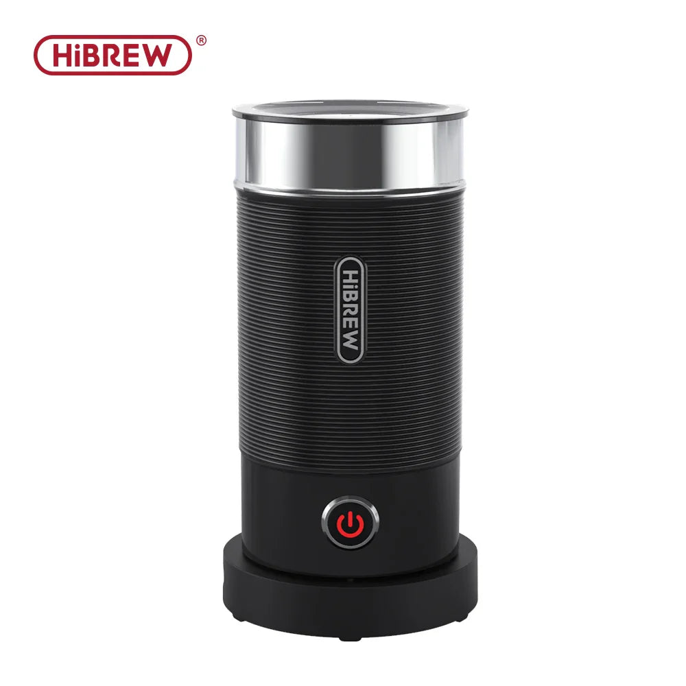 HiBREW M1A Batedor de Leite e Espumador – Automático para Latte, Cappuccino, Misturador de Chocolate Quente/Frio, Toque Frio, 350W