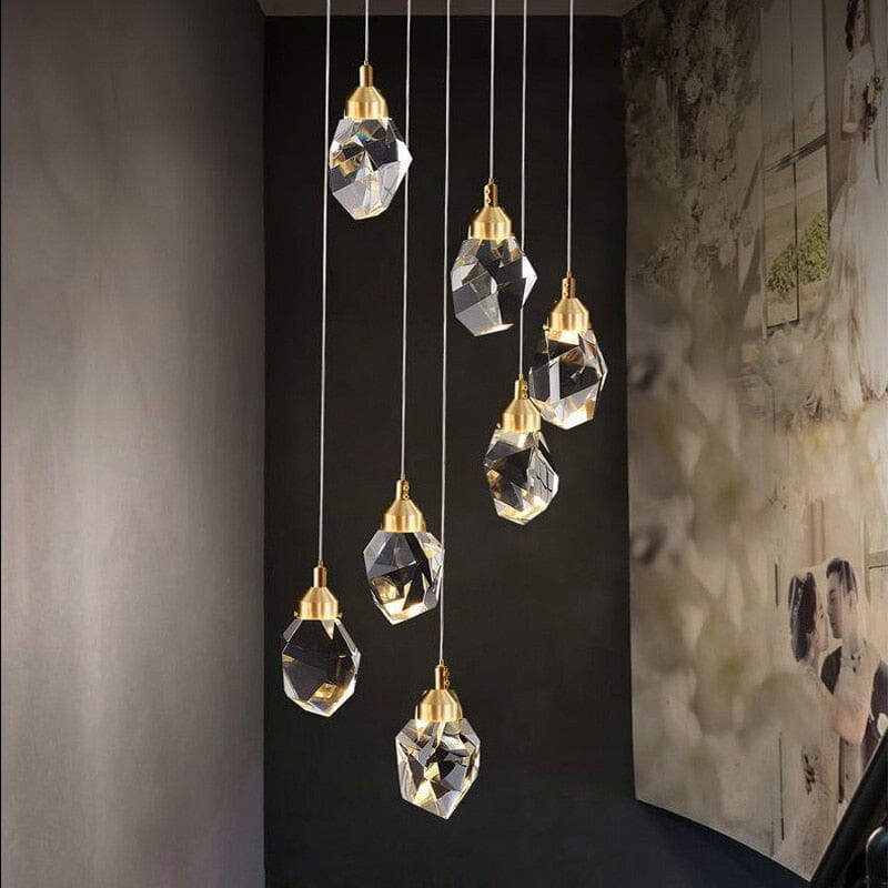 Chandelier en cristal Elodie