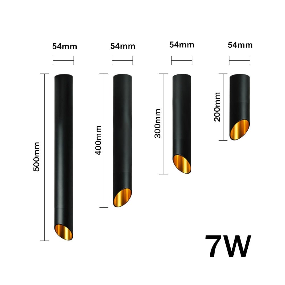 LED-pinta-asennus moderni putkialavalo