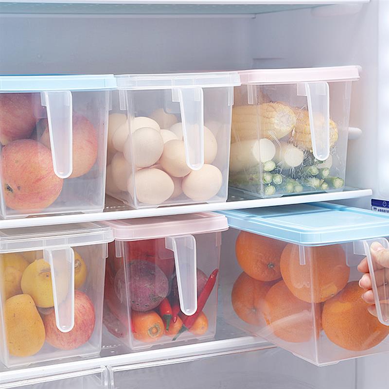 Transparent Sealable Fridge Storage Boxes