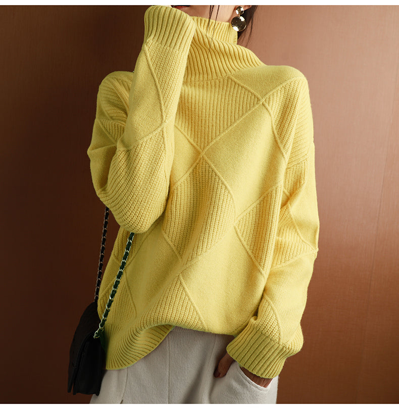 Adelle™ Cashmere Turtleneck Sweater