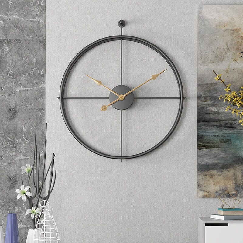 Horloge Murale Grande Luxe Nordique