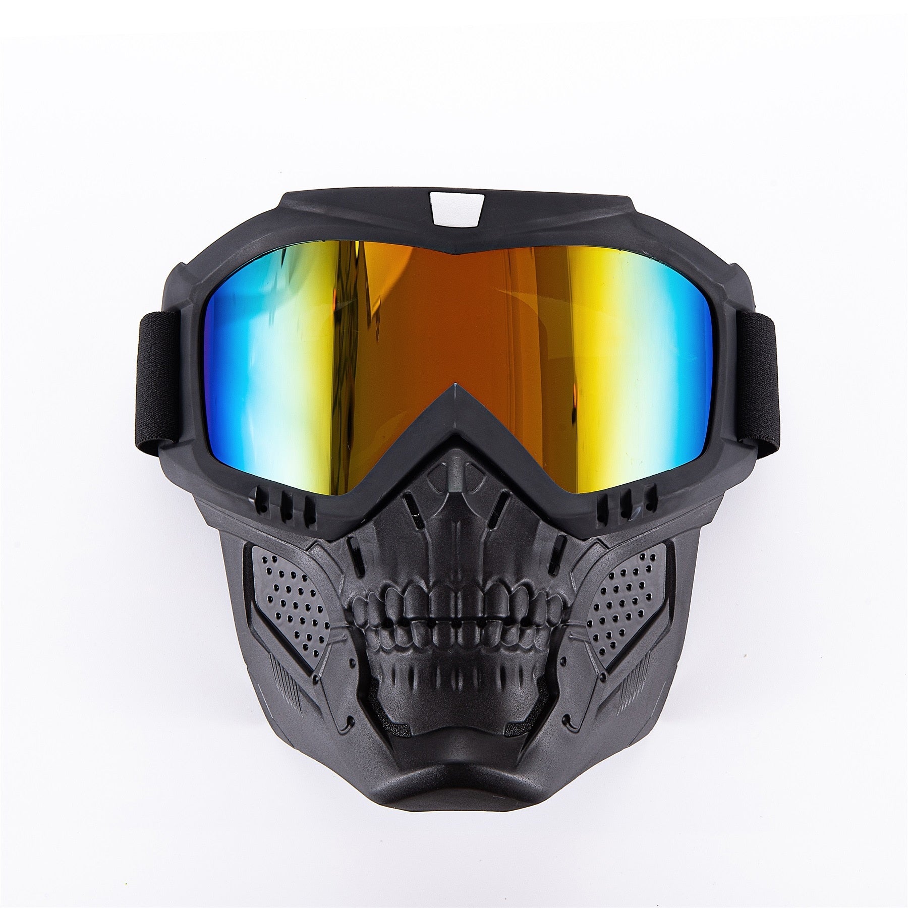 Masque de crâne pour lunettes de moto