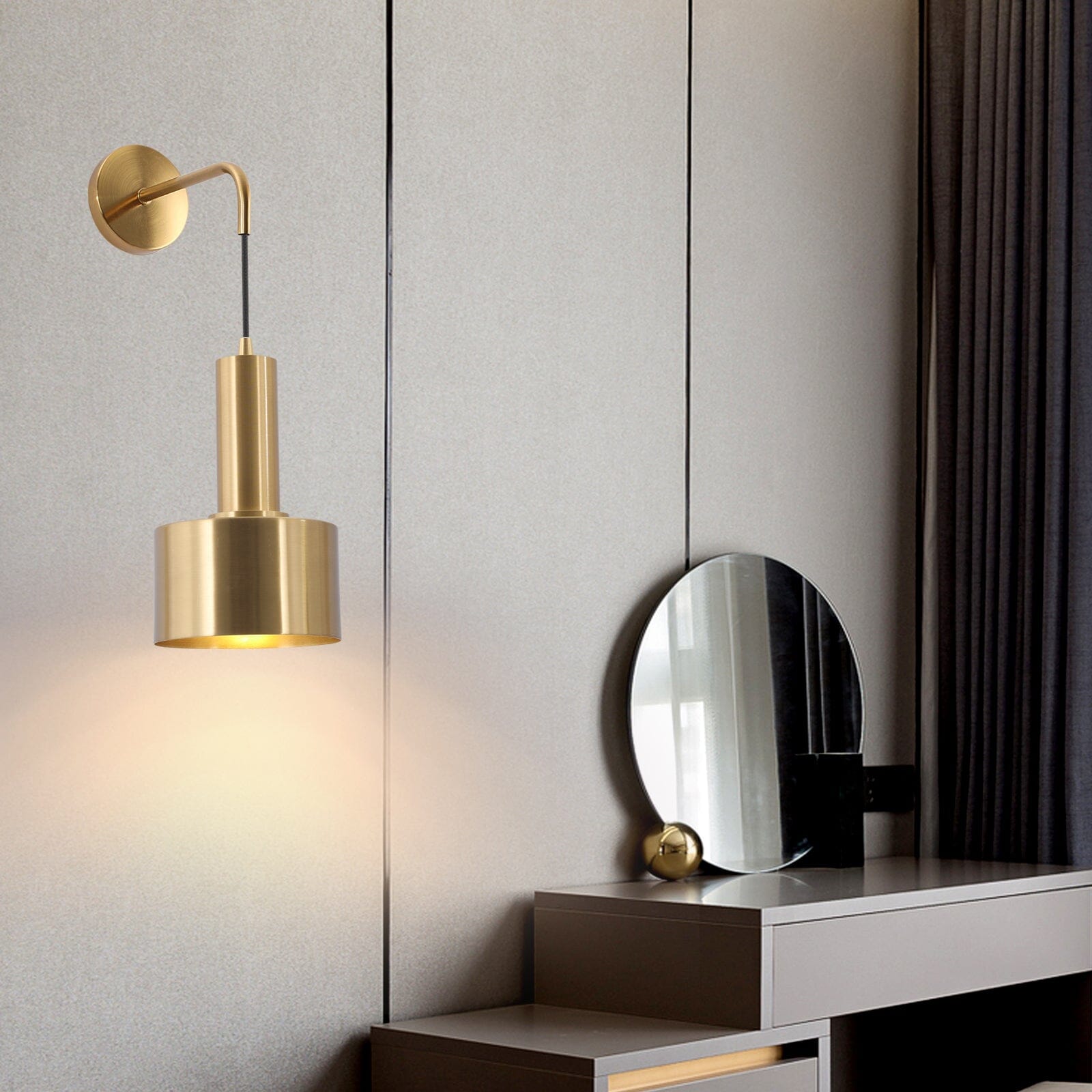 Alma Gold Wandlamp