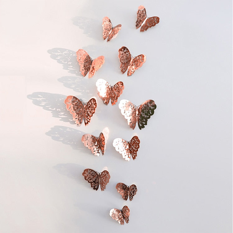 3D Butterfly Wall Stickers | Perfekt til bryllupper