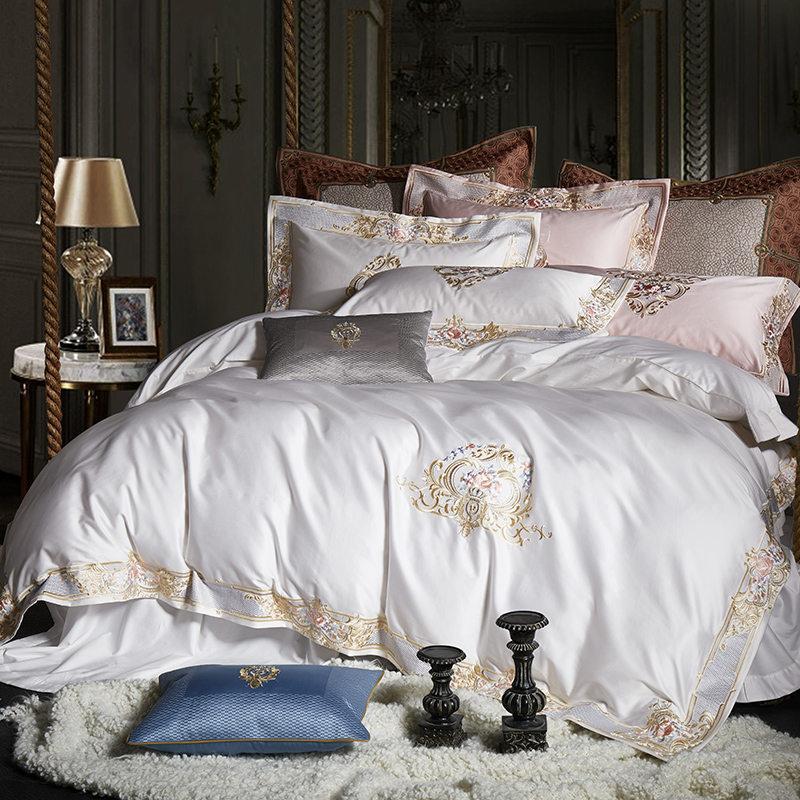 Pheliza Egyptian Cotton Embroidery Premium Luxury Bedding Set