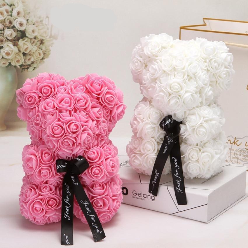 Rose Bear Uk | Handmade Luxury Flower Rose Love Teddy Bear