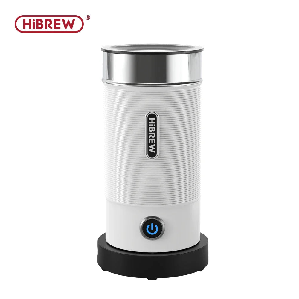 HiBREW M1A Batedor de Leite e Espumador – Automático para Latte, Cappuccino, Misturador de Chocolate Quente/Frio, Toque Frio, 350W