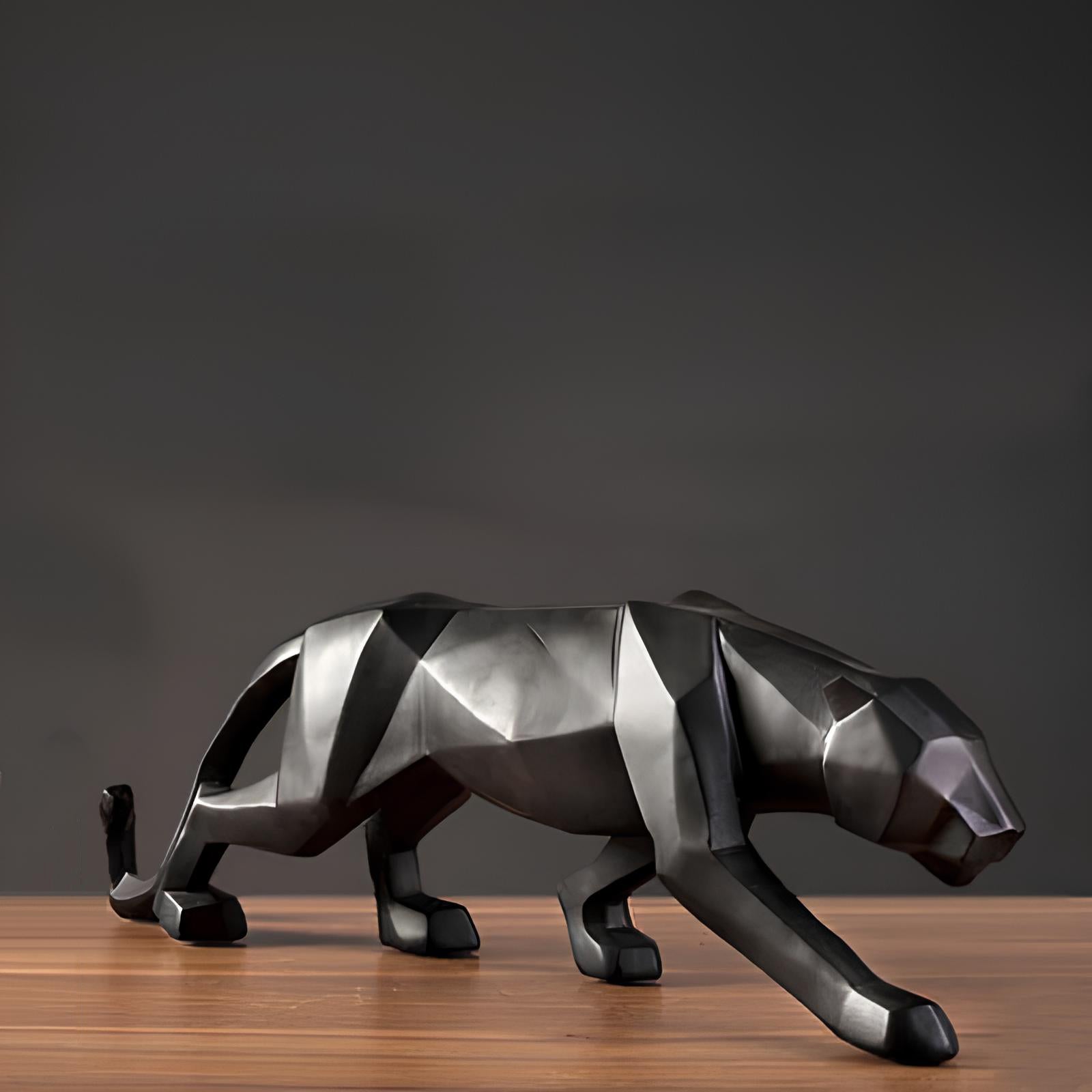 Panther Harpiks Skulptur Abstrakt Figur