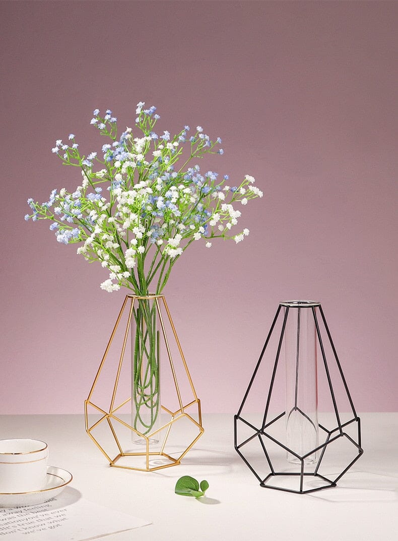 Nordisk Geometrisk Plantevase Rør