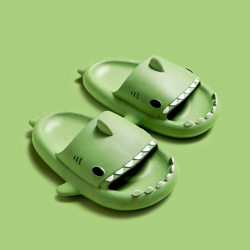 Children's Non-Slip Shark Sliders